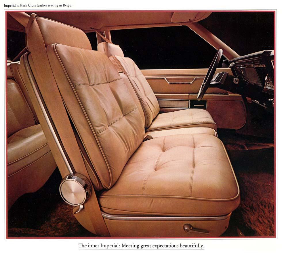 1983 Chrysler Imperial Brochure Page 2